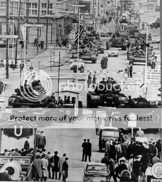 Checkpoint Charlie Standoff 1961 Photo by calimero46 Photobucket